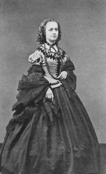 Porträt der Komödiantin Adamoli